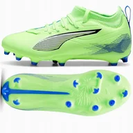 Piłka nożna - Buty Puma Ultra Match FG/AG Jr 108096-03 zielony 38 1/2 - miniaturka - grafika 1