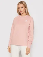 Bluzy sportowe męskie - The North Face Bluza NF0A55GR Różowy Oversize - miniaturka - grafika 1
