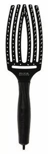 Olivia Garden Finger Brush Violet szczotka do rozczesywania i masażu średnia - Szczotki i grzebienie do włosów - miniaturka - grafika 1