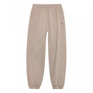 Damskie spodnie dresowe Champion Rochester Elastic Cuff Pants - beżowe - CHAMPION - Spodnie sportowe damskie - miniaturka - grafika 1