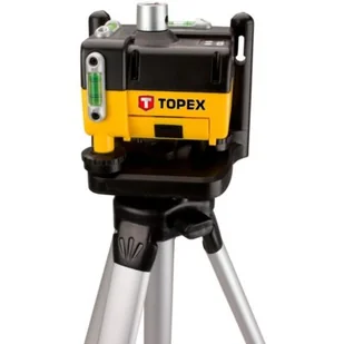 Topex Poziomnica laserowa obrotowa + statyw - 29C908 - Inne urządzenia pomiarowe - miniaturka - grafika 1