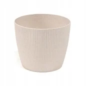 Donice - Doniczka Osłonka Plastikowa Biała 11 Cm Magnolia Jumper - miniaturka - grafika 1