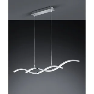 Trio RL Cody R32212100 lampa wisząca zwis 1x25W LED 3000K chrom / biały - Lampy sufitowe - miniaturka - grafika 1