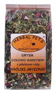 Karma dla gryzoni - Herbal Pets GRYSIK D/GRYZONI ZIOŁOWO-WARZYWNY 100G - miniaturka - grafika 1
