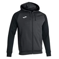 Bluzy męskie - Joma Męska bluza z kapturem Academy Iv, Antracyt czarny, 5XS - miniaturka - grafika 1