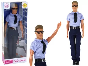 Lalka Dla Dzieci Mężczyzna Kevin Elegancki Strój Koszula Niebieska - Domki dla lalek - miniaturka - grafika 1