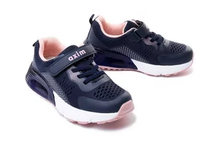 AXIM 2A22160 granat, półbuty dziecięce, rozmiary 24-29 - Axim - Buty sportowe damskie - miniaturka - grafika 1