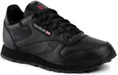 Buty dla dziewczynek - Reebok, Buty dziecięce, Leather "Black", rozmiar 35 - miniaturka - grafika 1