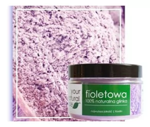 Your Natural Side 100% fioletowa naturalna glinka YOUFNGL - Kremy do twarzy - miniaturka - grafika 2