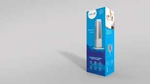 CLEAN AIR OPTIMA GRZEJNIK I WENTYLATOR 2W1 CA-904W - Ogrzewanie przenośne - miniaturka - grafika 1