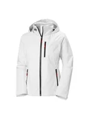 Kurtki damskie - Kurtka damska HELLY HANSEN W Crew Hooded Midl Jacket 2.0 biała XS - miniaturka - grafika 1