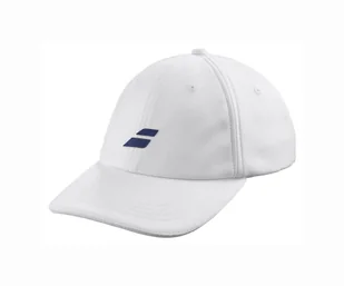 Czapka baseballowa Babolat  Pure Logo Cap White/White - Czapki męskie - miniaturka - grafika 1