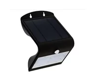 Lampy ogrodowe - LED Kinkiet solarny z czujnikiem LED/3W/3,7V 3000/4000K IP65 czarny - miniaturka - grafika 1
