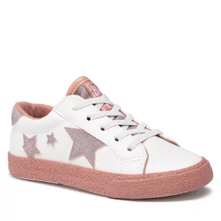 Buty dla dziewczynek - Sneakersy BIG STAR - FF374035 White/Lt.Pink - grafika 1