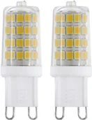 Żarówki LED - Eglo LED 110154 żarówka 2x3W/G9 3000K 320lm - miniaturka - grafika 1