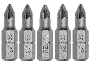 Hogert Bity krzyżowe 25mm S2 PZ3 HOGERT HT1S316 5 sztuk HT1S316 - Zestawy narzędziowe - miniaturka - grafika 1