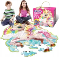 Puzzle - Puzzle Podłogowe Z Jednorożcem Jednorożec 45 Elementów Prezent Dla Dzieci - miniaturka - grafika 1