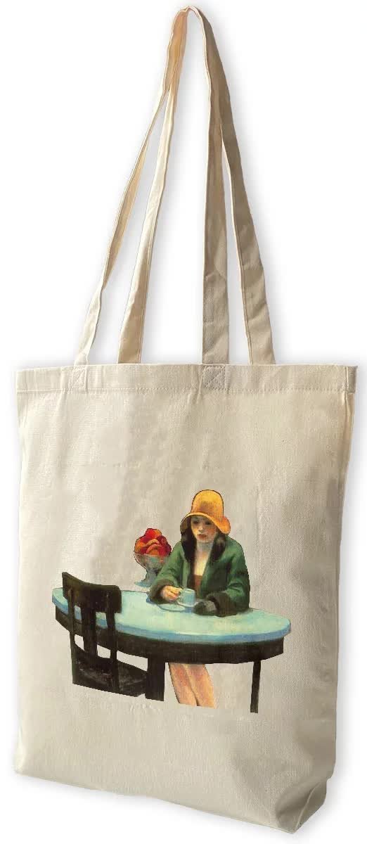 Torba bawełniana Automat Edward Hopper