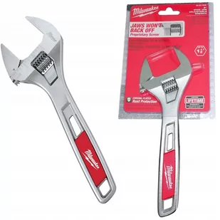 MILWAUKEE Klucz Nastawny ANG 200mm 8" - Klucze i nasadki - miniaturka - grafika 1