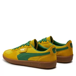 Półbuty męskie - Sneakersy Puma Palermo Pele 396463-12 Pele Yellow/Yellow Sizzle/Archive Green - grafika 1