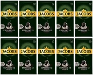 Kawa w kapsułkach i saszetkach - Kapsułki Jacobs do Nespresso Espresso 12 Ristretto 100 szt - miniaturka - grafika 1