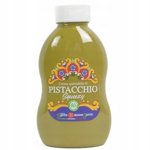 Polewa Pistacjowa 400g Sycylia Gusto&Buon Gusto - Słodkie kremy i masła - miniaturka - grafika 1