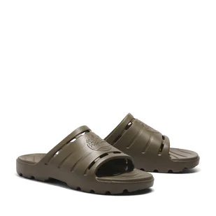 Męskie Klapki TIMBERLAND GET OUTSLIDE SLIDE TB0A5W913271 – Oliwkowy - Klapki i japonki męskie - miniaturka - grafika 1