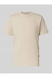 T-shirt z wyhaftowanym logo i okrągłym dekoltem - G-Star Raw - Koszulki męskie - miniaturka - grafika 1