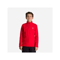 Pozostała odzież narciarska - Polarek narciarska dla dzieci Rossignol Boy 1/2 Zip Fleece czerwony - miniaturka - grafika 1
