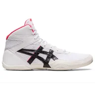 Kimona, stroje i obuwie - Buty Zapaśnicze Bokserskie Asics Matflex 7 White/Diva Pink - miniaturka - grafika 1
