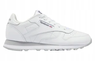 Buty na co dzień młodzieżowe REEBOK CLASSIC LEATHER skóra - Buty trekkingowe damskie - miniaturka - grafika 1