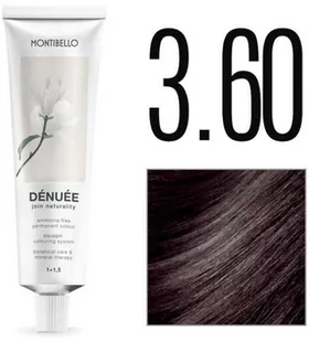 Montibello Denuee Farba 60ml, Montibello Denuee 60ml: 3.60 SZYBKA WYSYŁKA - Farby do włosów i szampony koloryzujące - miniaturka - grafika 1