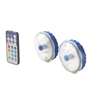Akcesoria do basenów - Naterial Oświetlenie basenowe LED na pilota 2szt. - miniaturka - grafika 1