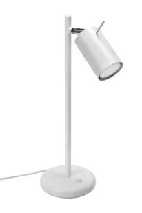 Lampa biurkowa RING biała - Sollux - Lampy stojące - miniaturka - grafika 2