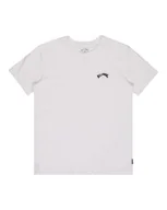 Koszulki i topy damskie - Billabong Top z dzianiny z krótkim rękawem Arch Crew SS Kids Biały XL - miniaturka - grafika 1