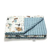 Kołdry i poduszki dla dzieci - Kołdra Bawełniana M - 80X100 Cm - Prince - Prince Cheesboard La Millou - miniaturka - grafika 1