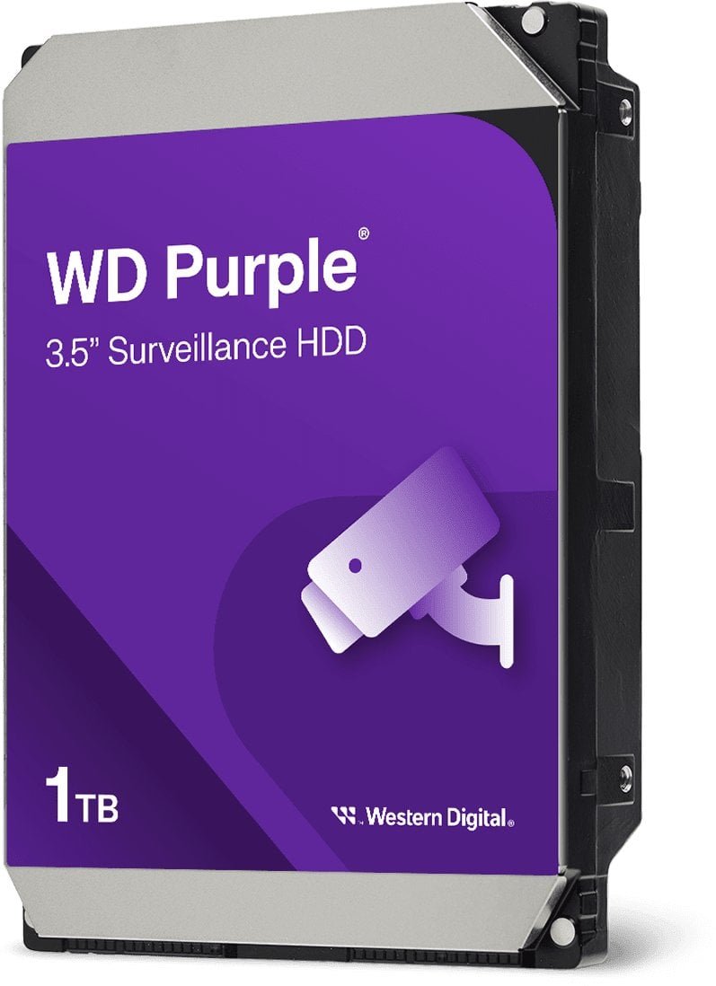 Western Digital Dysk WD HDD WD Purple 1TB 3.5