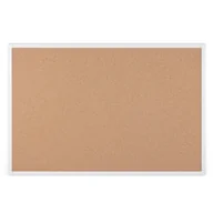 Tablice i flipcharty - B2B Partner Tablica korkowa ANTI-MICROBIAL, 900 x 600 mm, biała rama 109993 - miniaturka - grafika 1