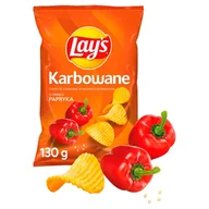 Chipsy - Lay's chipsy ziemniaczane karbowane papryka 130g - miniaturka - grafika 1