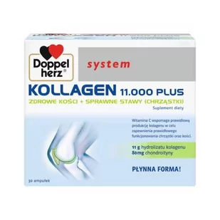 Doppelherz DH system Kollagen 11.000 PLUS 30 amp. x 25 ml 750.0 ml - Suplementy diety - miniaturka - grafika 1
