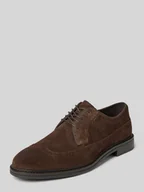Półbuty męskie - Buty derby z ozdobnymi szwami model ‘Bidford’ - miniaturka - grafika 1