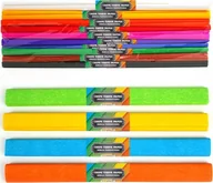 Szkolne artykuły papiernicze - Starpak Bibuła marszczona 50x200cm Spectrum Mix 10szt. - miniaturka - grafika 1