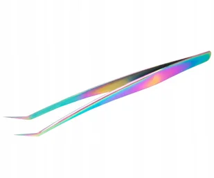 Pęseta Clavier Do Rzęs Zdobień Łukowa Profesjonal - Sztuczne rzęsy i akcesoria - miniaturka - grafika 4