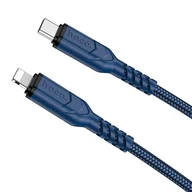 Kable USB - HOCO kabel Typ C do iPhone Lightning 8-pin PD 20W VICTORY X59 2m niebieski - miniaturka - grafika 1