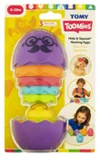 Zabawki interaktywne dla dzieci - Jajko matrioszka, fioletowe - miniaturka - grafika 1