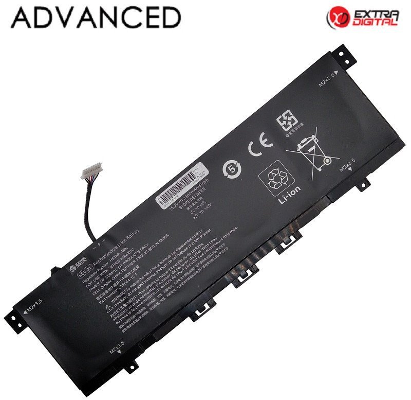 Nešiojamo kompiuterio baterija HP KC04XL, 3300mAh, Extra Digital Advanced NB461851