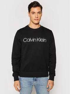 Bluzy męskie - Calvin Klein Bluza K10K104059 Czarny Regular Fit L, M, S, XL, XS, XXL - grafika 1