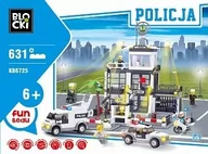 Klocki - BLOCKI Klocki Blocki Policja Komenda 631 elementów - miniaturka - grafika 1