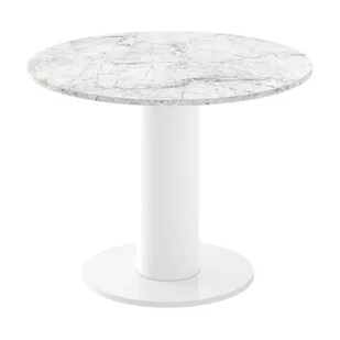 Stół SOLO Venatino White HG + Biały HG - Stoły - miniaturka - grafika 1