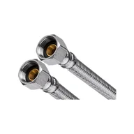 Węże elastyczne - Wężyk w oplocie ze stali nierdzewnej 3/8" 50 cm GW Invena - miniaturka - grafika 1